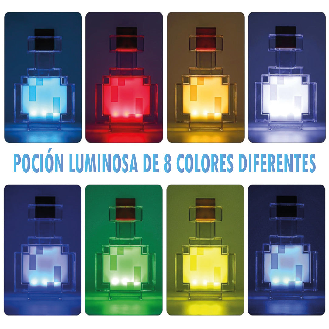 Dale personalidad a tu espacio con esta Lámpara Minecraft